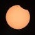 Partial eclipse begins